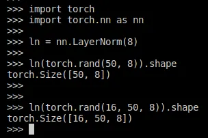 Layer normalization